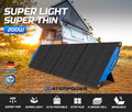 Atem Power 200W Flexible Folding Solar Panel Kit 12V Solar Mat Blanket Camping