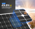 ATEM POWER 12V 250W Solar Panel Kit Mono Fixed + Solar Mounting Brackets