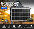 2x 130W Solar Panel Kit Battery Charger Mono Camping Caravan 12V W/