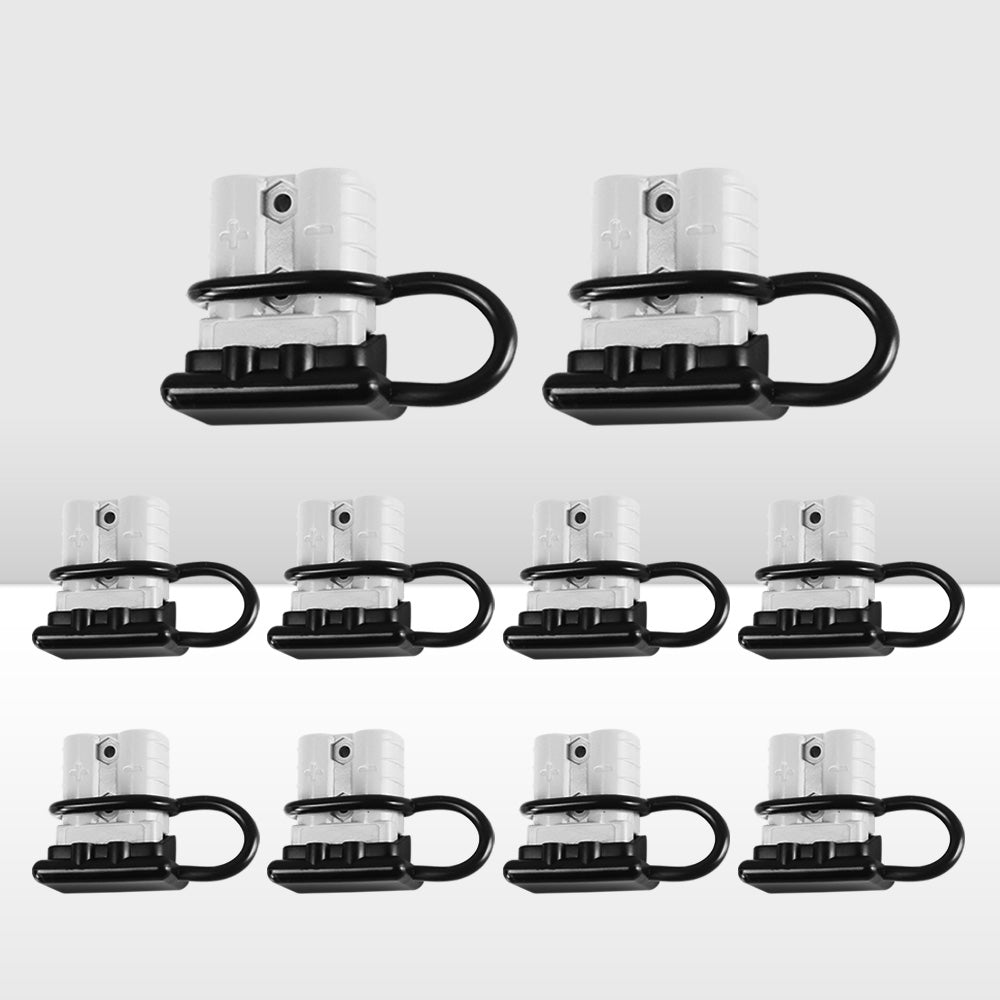 10x 50Amp Anderson Cover Style Plug with Dust Cap