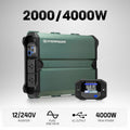 Atem Power 2000W/4000W Pure Sine Wave Inverter 12V to 240V Remote Control LCD