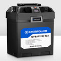 ATEM POWER Battery Box 12V Portable Deep Cycle Power Marine Solar USB Camping