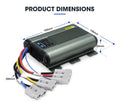 12V 25A DC to DC Battery Charger MPPT System Kit Isolator Dual Battery