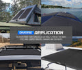 ATEM POWER 12V 200W Flexible Solar Panel Mono Shingled Caravan Battery Charging