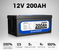 ATEMPOWER 12V 200Ah Lithium Battery LiFePO4