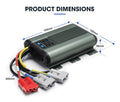12V 25A DC to DC Battery Charger MPPT System Kit Isolator Dual Battery