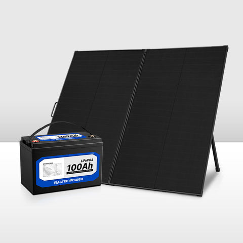 ATEM POWER Battery Box 12V Portable Deep Cycle Power Marine Solar