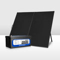 Atem Power 12V 200Ah Lithium Battery LiFePO4 + 200W 12V Folding Solar Panel Kit